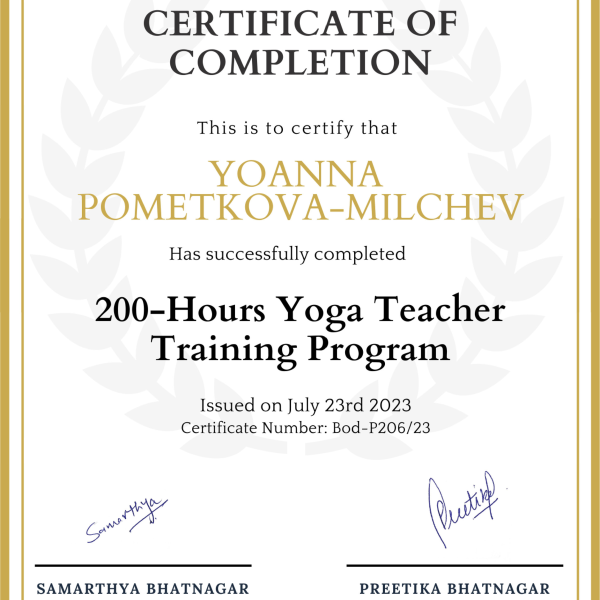 200-Hours Yoga Teacher Training Program
